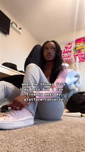 smh onwards and upwards (literally 😭) @swagvelisaa | Platform Converse