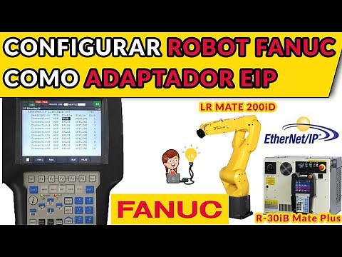 🔵✅CONFIGURE FANUC ROBOT AS ETHERNET IP ADAPTER