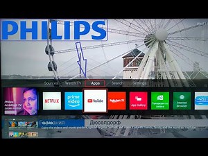 PHILIPS SMART TV Install YouTube App