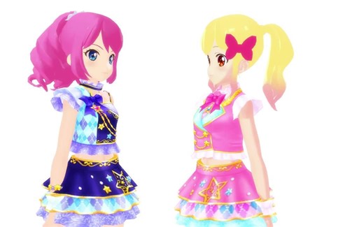 【偶像活动MMD】pop梦和pipi劳的日常