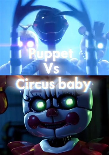 Puppet vs circus baby #fnaf #edit #puppet #circusbaby