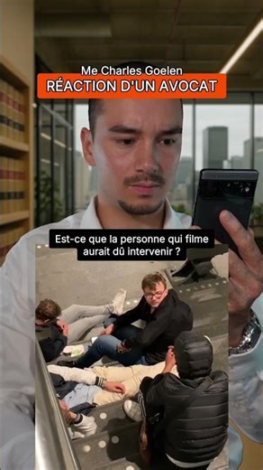Témoin d'un crime : filmer ou aider? 🧐