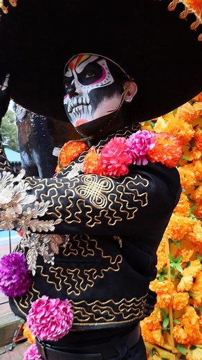 Going all out for Dia de los Muertos at Six Flags Mexico! Also known as the Day of the Dead, this annual festival in Mexico is a vibrant celebration in honor of those who’ve passed. La Catrina, a vibrant figure with the face of a colorfully decorated skeleton, represents the comfort that comes with celebrating the deceased. Through lively dancing and traditional foods and activities, this Mexican holiday reminds us that death is meant to be met with joy. Visit sixflags.com to see more exciting e