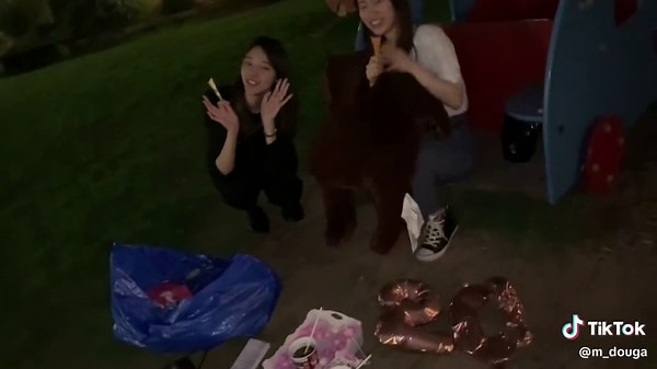 深夜公園での誕生日サプライズが警察沙汰