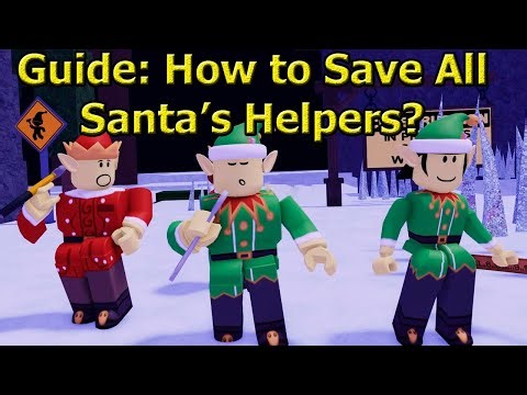 Guide How to Save All Santa’s Helpers in 99 Nights in the Forest Roblox