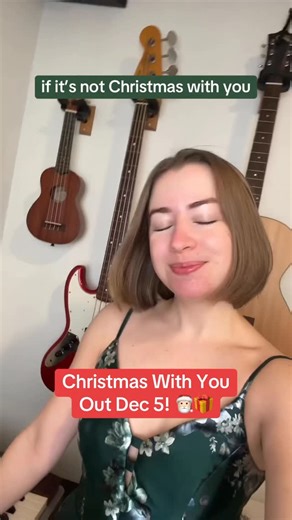 Anne Reburn on Instagram: "Heard you needed some new holiday music, and luckily Christmas With You comes out Dec 5! Yes, an original Christmas song! You can pre-save my collaboration with @tomgossmusic and @rickysomborn at the place where links usually are (or use the link to listen if you’re seeing this after the 5th)! What do you think of the preview?"