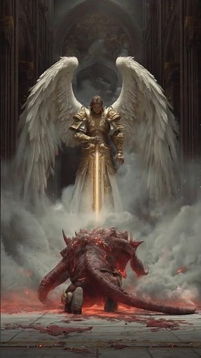 Archangel Crushes the Evil Demon | Angel vs Devil | Heaven vs Hell Battle