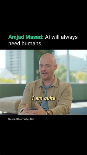 Grow As Entrepreneurs on Instagram: "Amjad Masad, CEO of Replit, has been vocal about his skepticism toward the idea of fully autonomous AGI. He believes AI can become highly capable, but not independent of human direction and intent. Modern language models are trained on trillions of tokens from historical data, effectively acting as large-scale libraries. They can recombine ideas at scale, but they don’t continuously learn from real-time changes in the world. In Masad’s view, net-new ideas sti