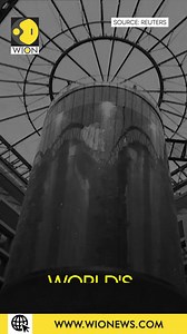 37K views · 47 reactions | Berlin's largest freestanding cylindrical aquarium bursts. The aquarium was home for around 1,500 exotic fish. #aquarium #berlin | WION | Facebook