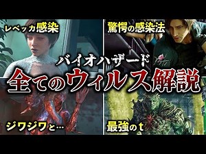【閲覧注意】歴代バイオの危険すぎるウィルス解説【ゆっくり解説】
