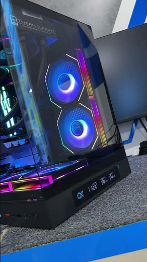 Lung linh lên luôn🔥 PC đồ hoạ gaming đỉnh cao ~5x🍠 cho em case ngoại hình như này🤩
