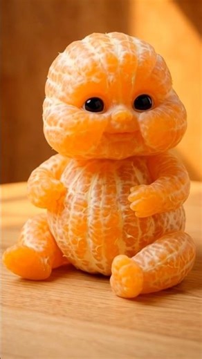 Cute Orange Baby Animation 🍊 | Feeding & Clapping ASMR Baby Laugh | #asmr #baby #babyasmr #baby