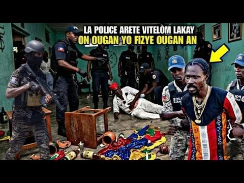 8 avril 2026 LAPOLICE ANSÈKLE VETELÒM LAKAY YON GANGAN SE KONFIME TOROA ANBA KÒD AK TOUT MADANM LI 