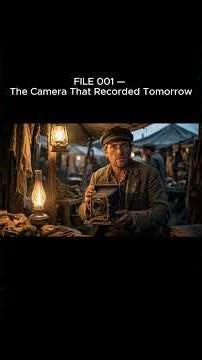 File 001 — The Camera That Recorded Tomorrow