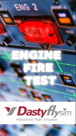 🔥Engine Fire Test 🔥 ‪@DastyflySimIt‬