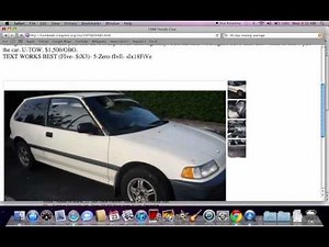 Craigslist Eureka - Used Cars Under $1500 with Classified Ads