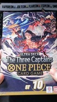Opening ONE PIECE CARDS! Ultra Deck "The Three Captains" - ST10
