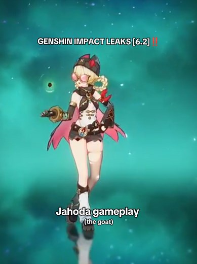 Jahoda Gameplay y Fugas en Genshin Impact 6.2