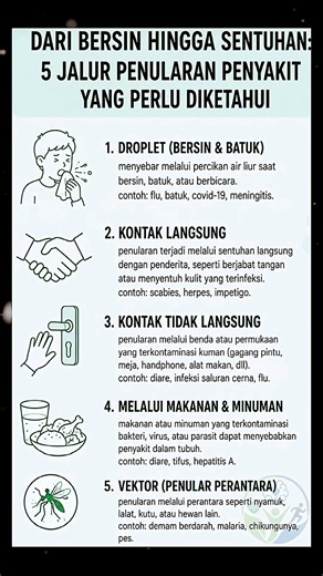 5 Cara Penyakit Menular Tanpa Kamu Sadari!