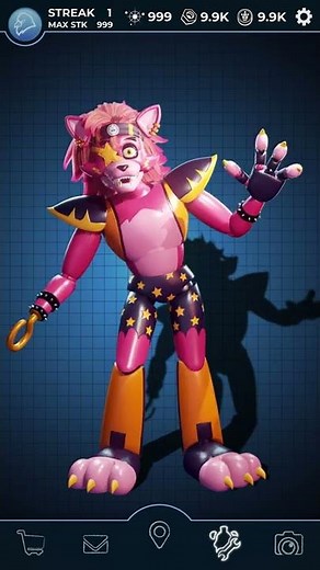 FNAF Stylized Glamrock Foxy Jumpscare & Workshop Animations