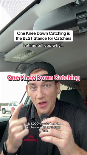 One Knee Down Catching: The Best Stance for Catchers