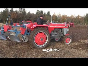 Massey Ferguson 165 @ Forfar Ploughing 2012...A NEW EDIT IS AVAILABLE...