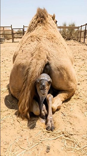 Baby Camel Born: Watch the Amazing Birth!