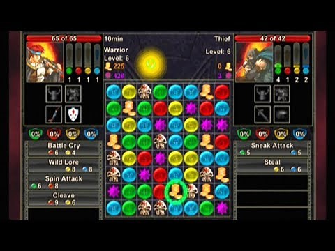 Puzzle Quest: Challenge of the Warlords ... (PS2) Gameplay