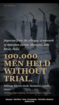 Britain Put 1.5 Million Kenyans in Camps. The Files Were Hidden Until 2011. #hiddenhistory