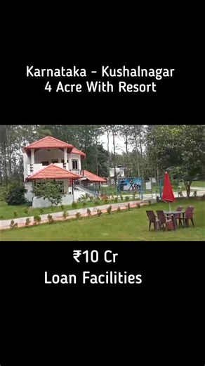 Beautiful Running Resort For Sale | Kushalnagar | Harangi | Karnataka #7594944940 Tourist place, silent area, Total 4 acre beautiful land with 12 rooms, swimming pool, childers park, green garden, with all facilities, laon facilities, total 10 cr asking, slightly negotiable @highlight Azzam Freeland | Freeland Properties
