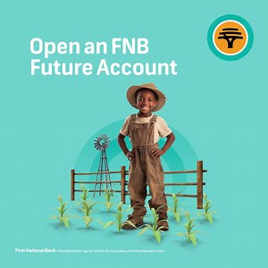 Setting up your child for a bright financial future is easy with the FNB Future Account. Visit your nearest branch with just a few simple documents to open an account. Call 061 299 2222 or visit www.fnbnamibia.com.na for more details. #FutureFNB #FutureStartsNow | FNB Namibia