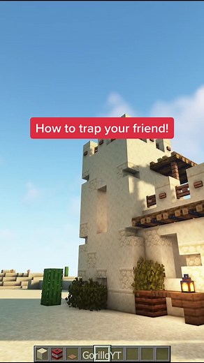 Minecraft TNT Player Trap Tutorial