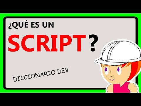 ¿Qué es un SCRIPT? ✅ (DEFINICIÓN de script en UNITY)
