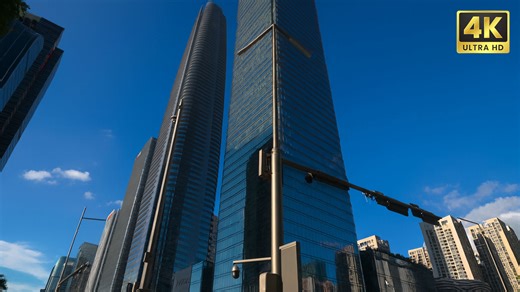 Walking in Shenzhen Business District – China 4K