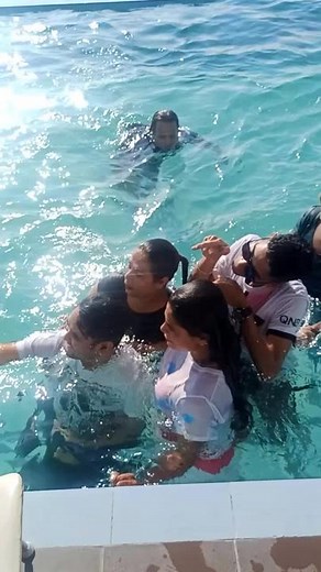 Playful Swimming Pool Fun with Friends