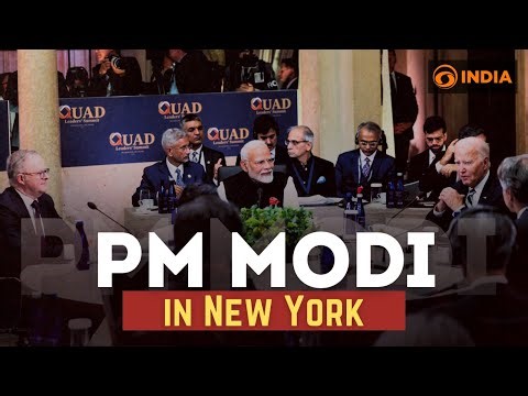 PM Modi in New York | PM Modi’s USA Visit | DD India