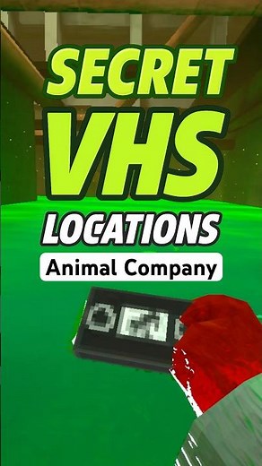 Animal Company SECRET VHS TAPE LOCATION in PET SNAIL REACTOR UPDATE #animalcompany #animalcompanyvr