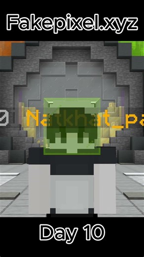 Doing daily 1 nucleus run until i got divan alloy in Fakepixel.xyz day 10