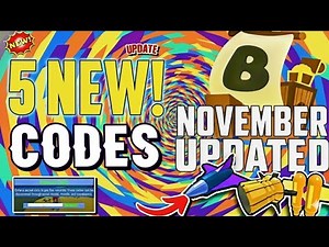 💫 *NOVEMBER* ALL WORKING Build A Boat CODES 2025! (Roblox Build A Boat For Treasure Codes)