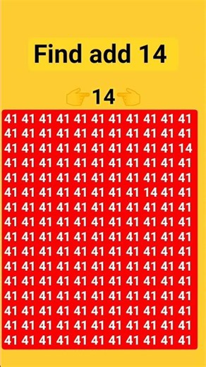 find odd number 👉 14#findthedifference1000levelsiosgameplay