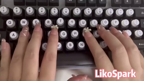 Raised Keyboard Stickers for Long Nails, 72 PCS Soft Silicone Adhesive Colorful Keycaps for Fast Gaming Office Typing, Secure and Fit Desktop Keyboards (Purple)