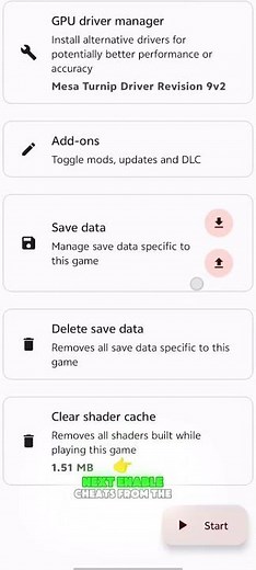 cheat for Nintendo switch emulator on Android