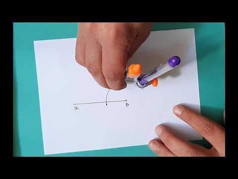 Angle de 120° au compas