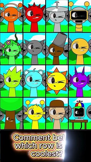 All Spunky Characters! 🤩✨ #shorts