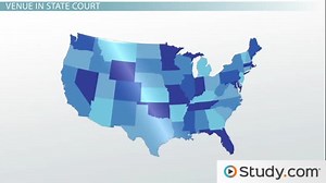 Venue in Law | Definition & Court Procedure - Video | Study.com