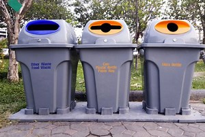 [Hot Item] Extra-Large 120L Heavy-Duty Trash Bin for Outdoor Use