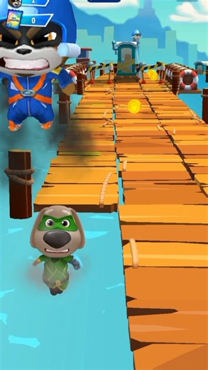 Hank & Angela Falls | Talking Tom Hero Dash funny moments you missed today