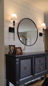 Head to my Bio link 🔗 on Amazon storefront under ✨HomeDecor✨ These lights are easy to install, and they're just gorgeous! I'm happy they last so long on a charge, and they made this wall look so classy!.#amazonhome #amazongadgets #wireless #lighting #wirelesslighting #prettylittleinteriors #interiordesign #decor #vintagewhitefarmhouse #nationalsantaslistday #MustHave #trendingreels #viralvideo | Life Hacks