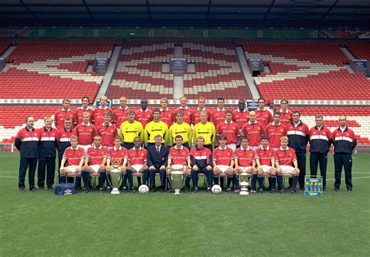 Meet the Man Utd 1999 treble winner who's now managing in non-league football