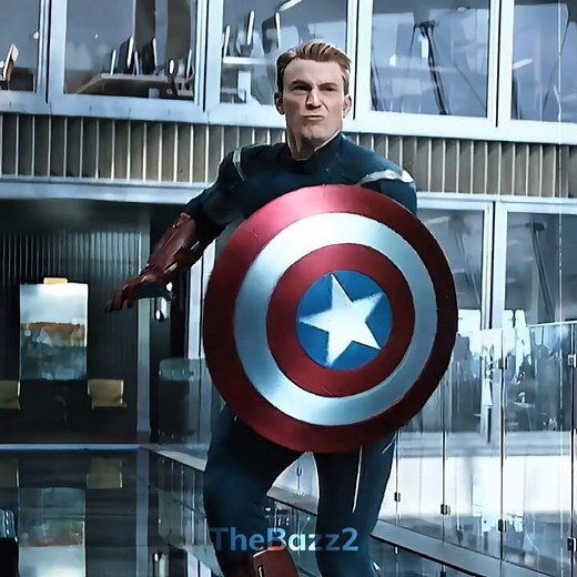 Captain America vs Captain America 🔥 Epic battle Avengers: Endgame || #marvel #superhero #thebazz2